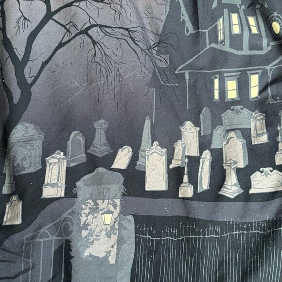 ModCloth Haunted House Halloween Skirt M
Spooky Graveyard Cotton Lined Medium - Picture 12 of 15